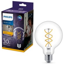 LED Pirn Philips VINTAGE G95 E27/5W/230V 2200K