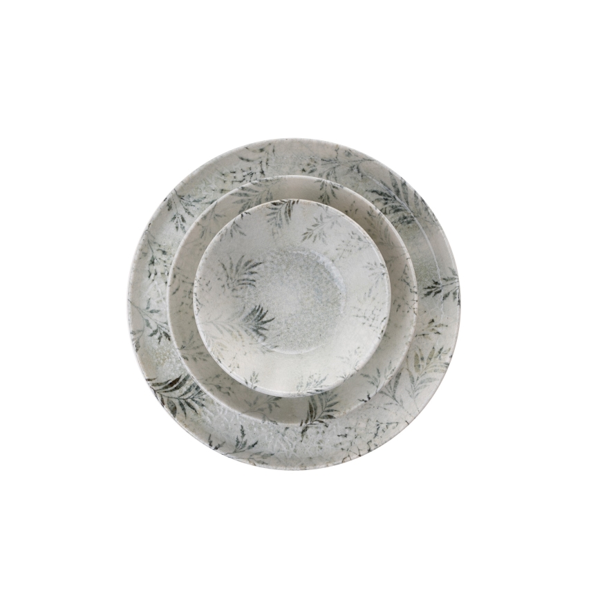 18-osaline söögikomplekt, hall/portselan