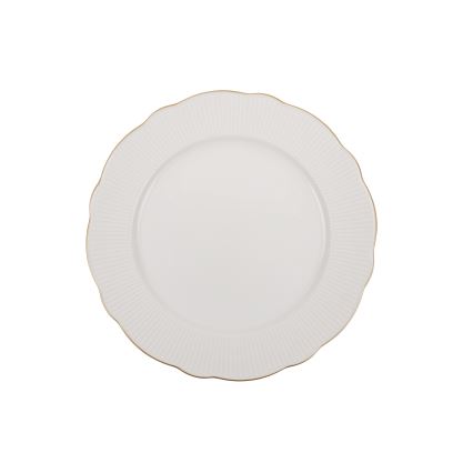18-osaline söögikomplekt valge/kuldne/portselan