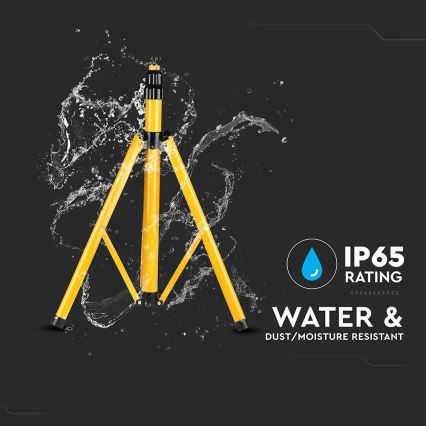 Tõstuki statiiv 180 cm kollane