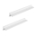 2-osaline seinariiulite komplekt SHELFY, valge