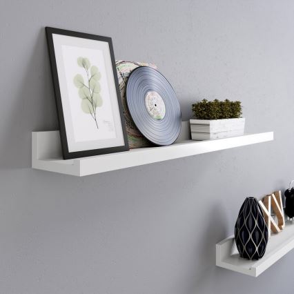 2-osaline seinariiulite komplekt SHELFY, valge