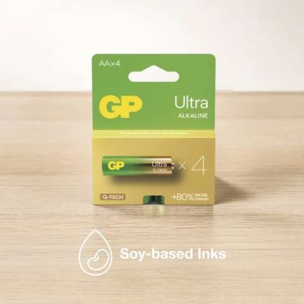 2 tk leelispatareid C GP Ultra 1,5V
