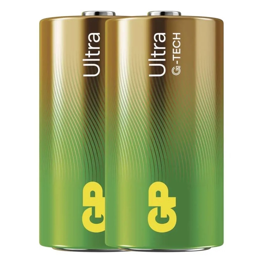 2 tk leelispatareid C GP Ultra 1,5V