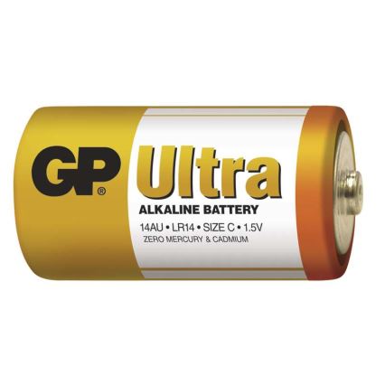 2 tk leelispatareid C GP Ultra 1,5V