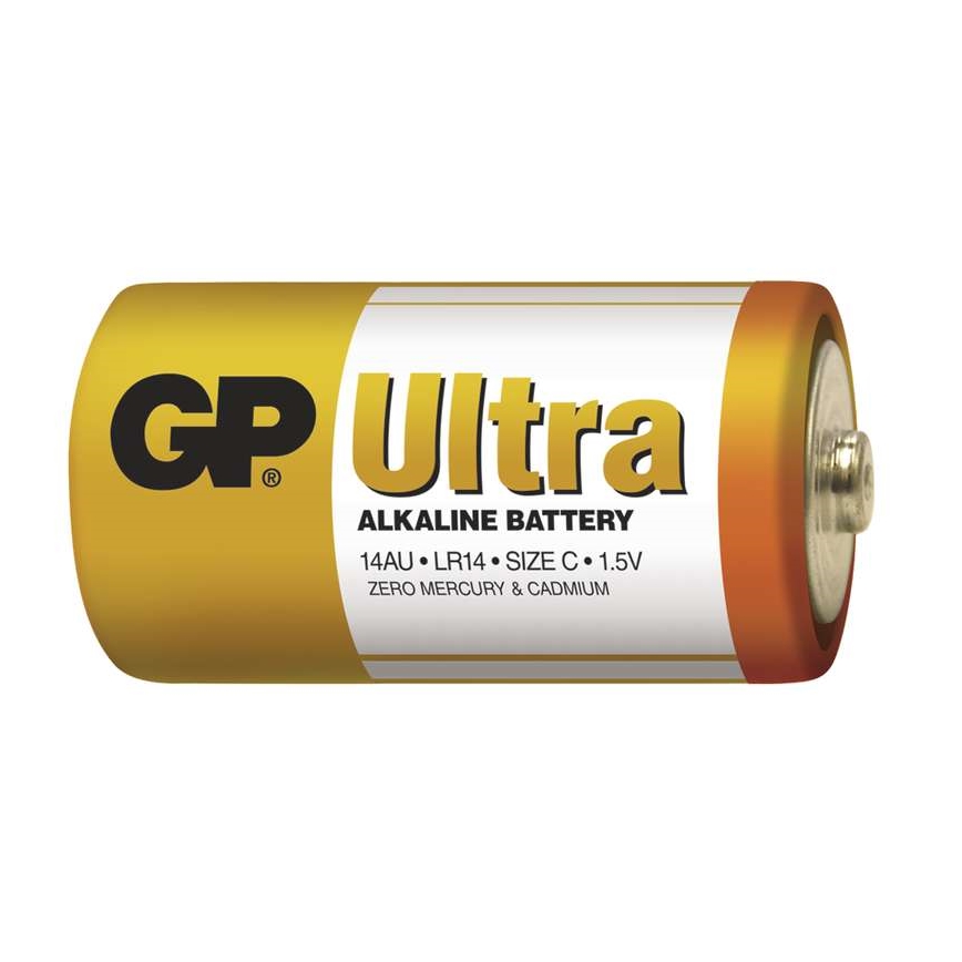 2 tk leelispatareid C GP Ultra 1,5V