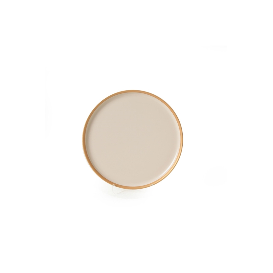 24-osaline beež keraamikast söögikomplekt