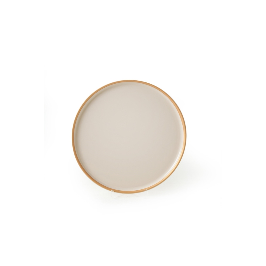 24-osaline beež keraamikast söögikomplekt