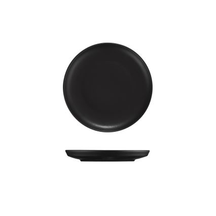 24-osaline mustast portselanist söögikomplekt