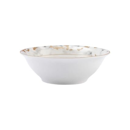 24-osaline portselanist söögikomplekt, valge/hall