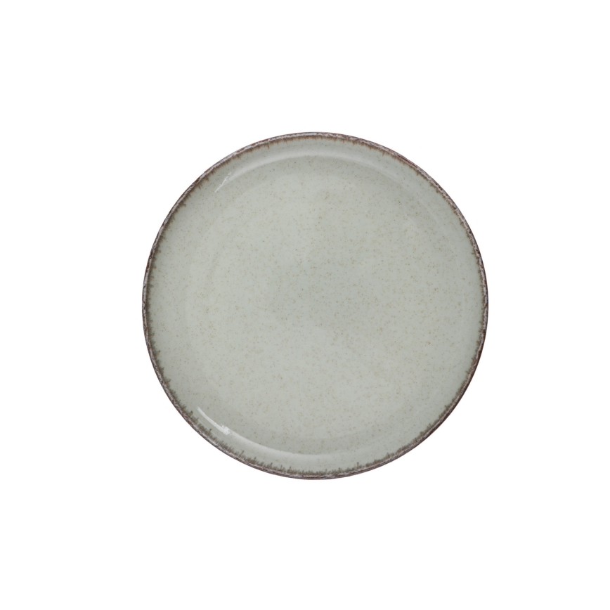 24-osaline portselanist sööginõude komplekt, roheline