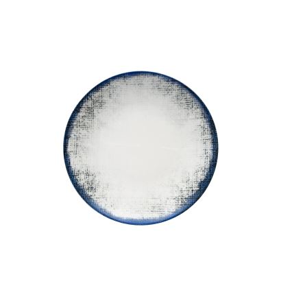 24-osaline portselanist sööginõude komplekt, valge/sinine