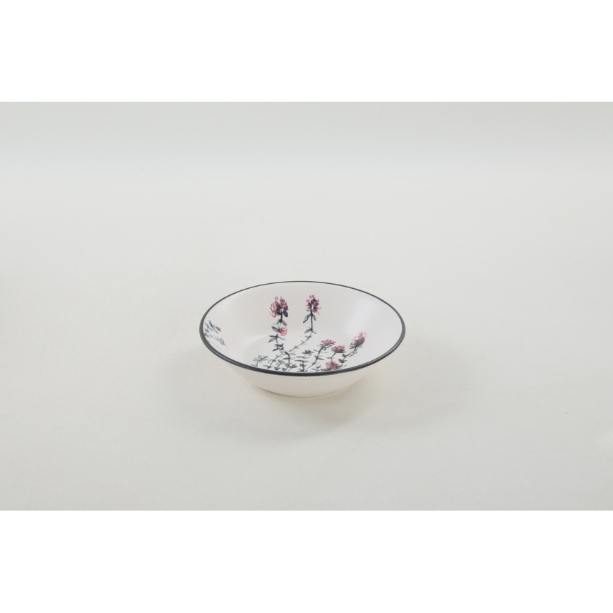 24-osaline söögikomplekt erksavärviline/keraamika