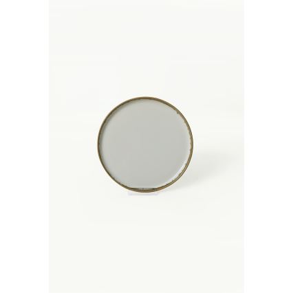 24-osaline söögikomplekt kreem/pruun/keraamika