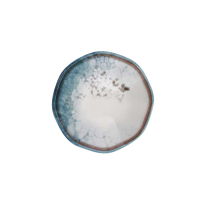 24-osaline söögikomplekt, sinine/portselan