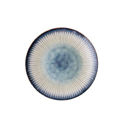 24-osaline söögikomplekt sinine/portselan