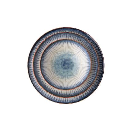 24-osaline söögikomplekt sinine/portselan