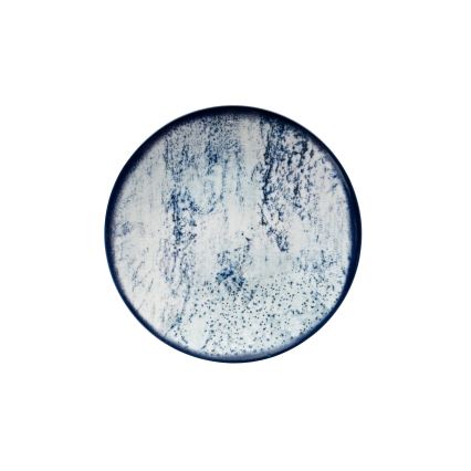 24-osaline söögikomplekt, sinine/portselan