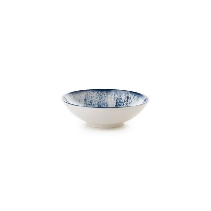 24-osaline söögikomplekt, sinine/portselan