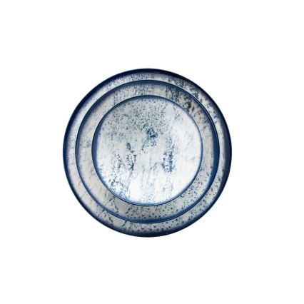 24-osaline söögikomplekt, sinine/portselan