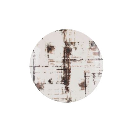 24-osaline sööginõude komplekt pruun/valge/portselan