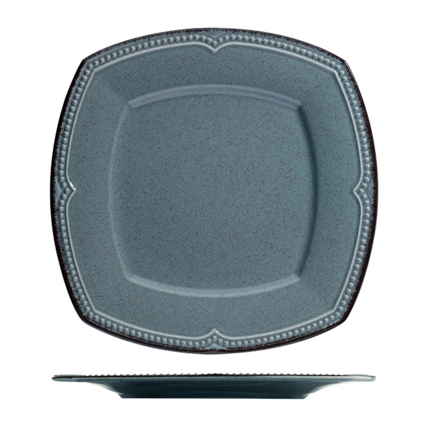 24-osaline sööginõude komplekt, sinine/portselan