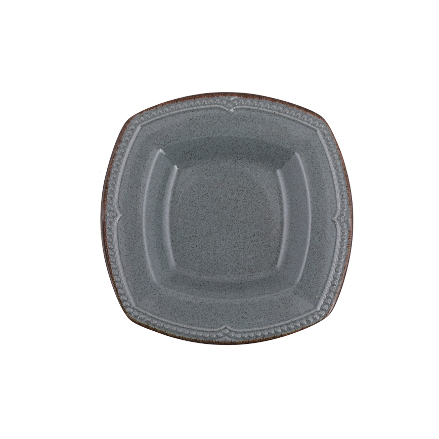 24-osaline sööginõude komplekt, sinine/portselan