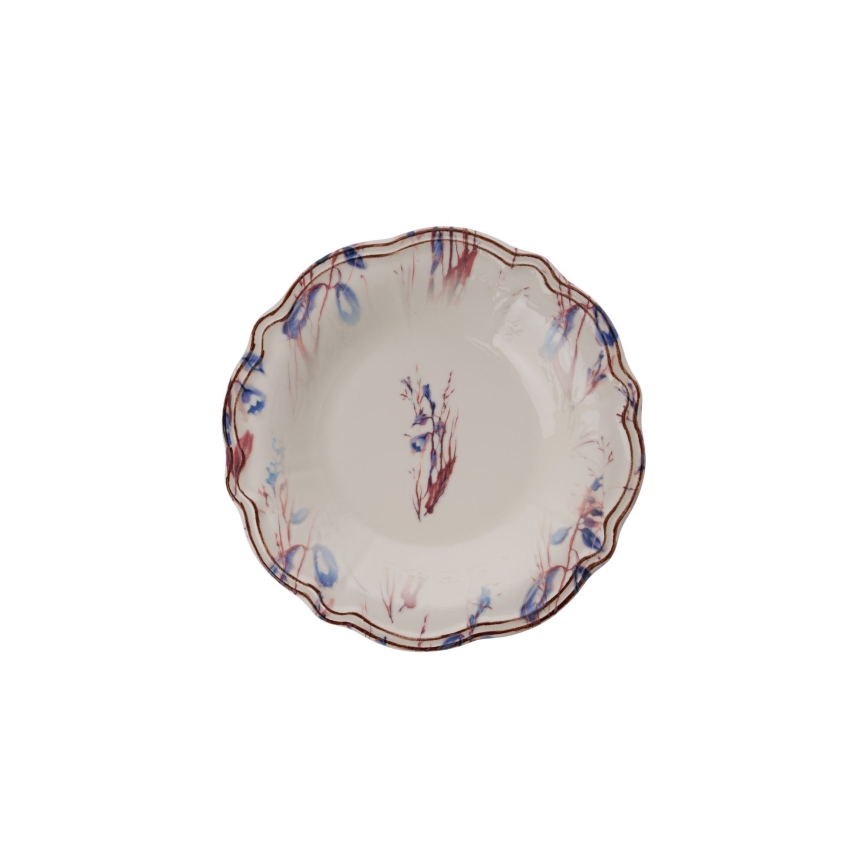 24-osaline värvikirev portselanist söögikomplekt