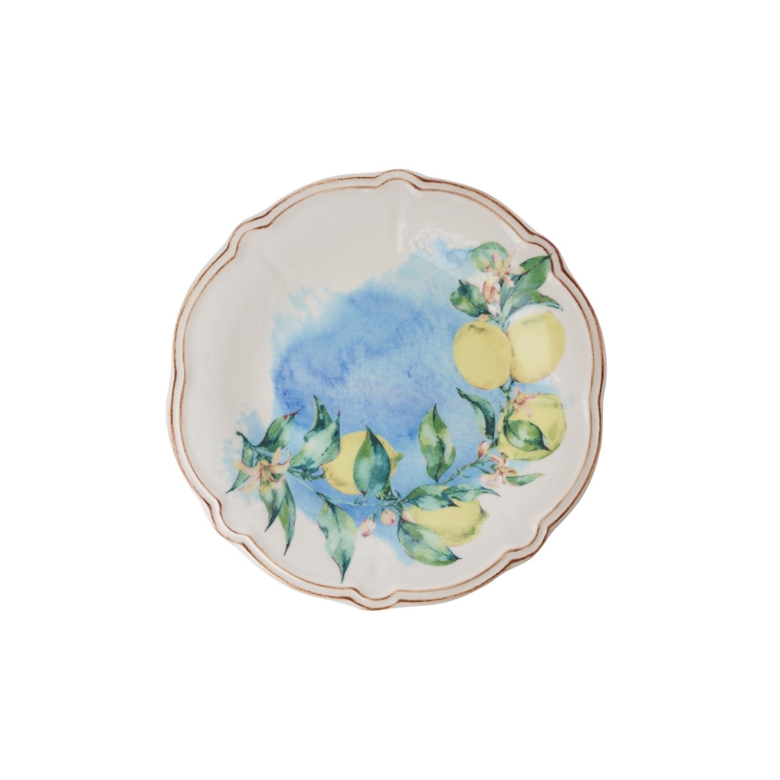 24-osaline värvikirev portselanist sööginõude komplekt