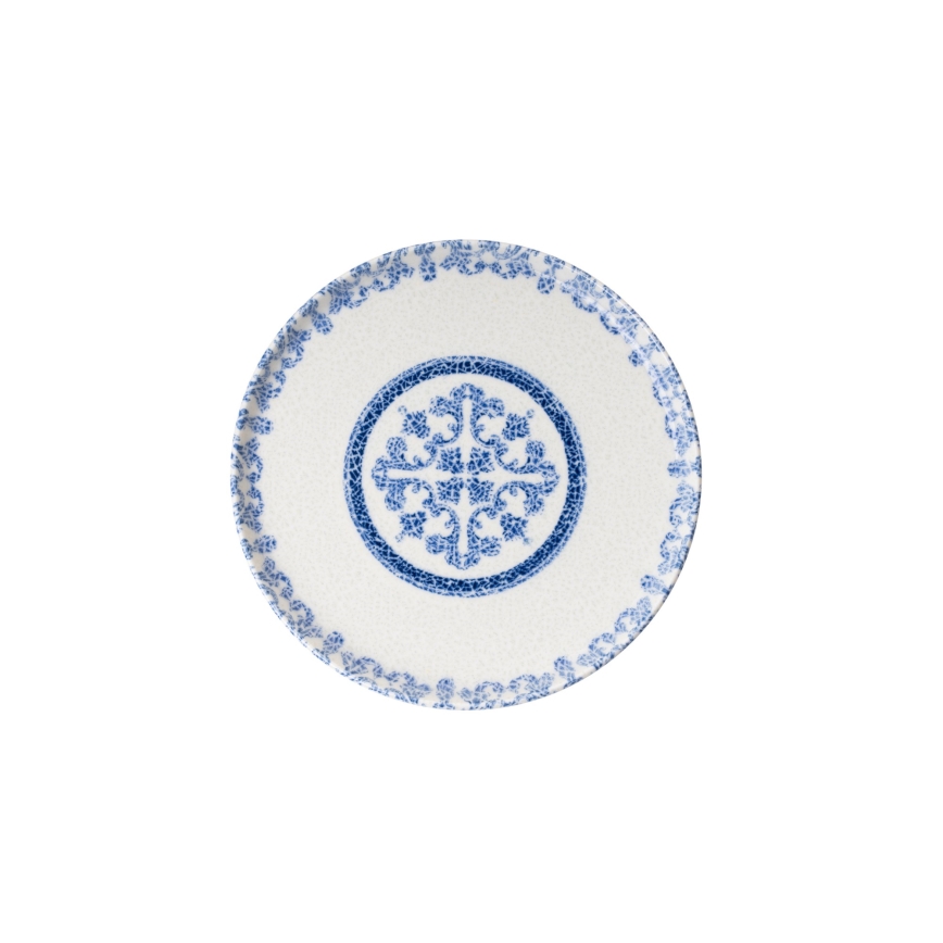 27-osaline portselanist söögikomplekt, valge/sinine