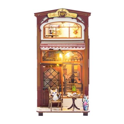 2Kids Toys - 3D pusle LED raamatupidaja Kohvik 2xAAA