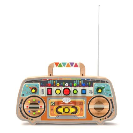 2Kids Toys - Aktiivsuslaud FM raadio 3xAAA
