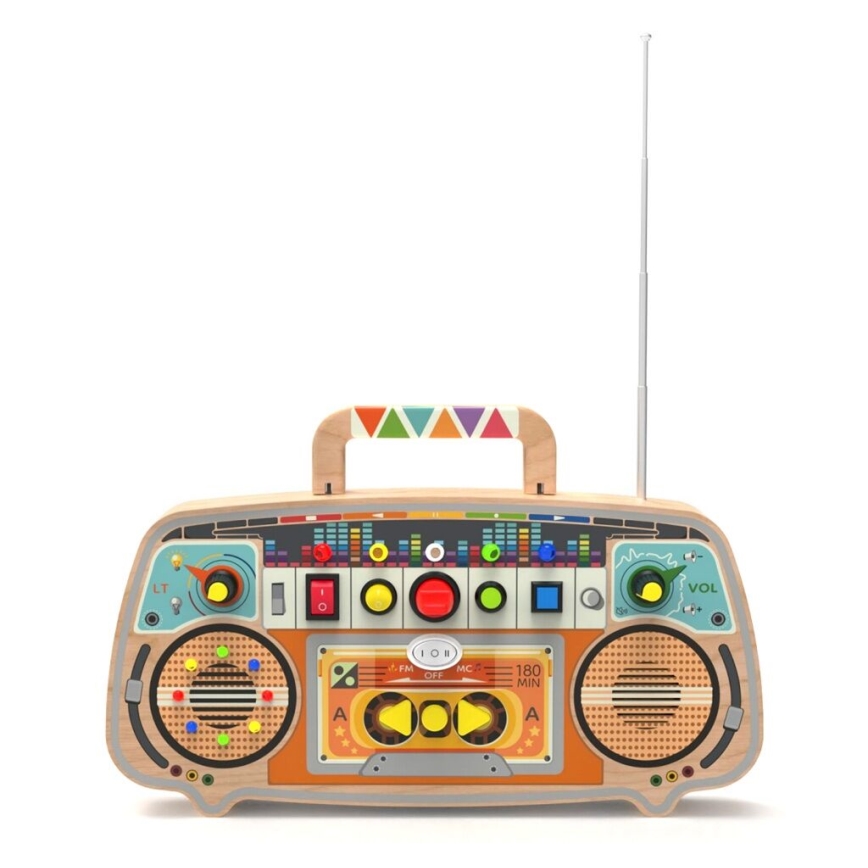 2Kids Toys - Aktiivsuslaud FM raadio 3xAAA