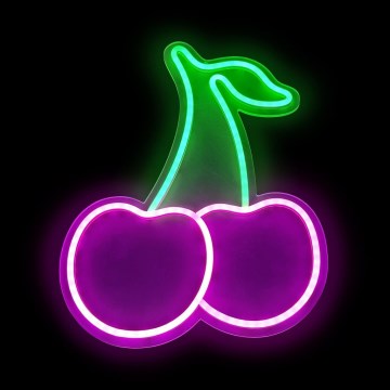 2Kids Toys - LED-neon seinakaunistus LED/5W/USB kirsid