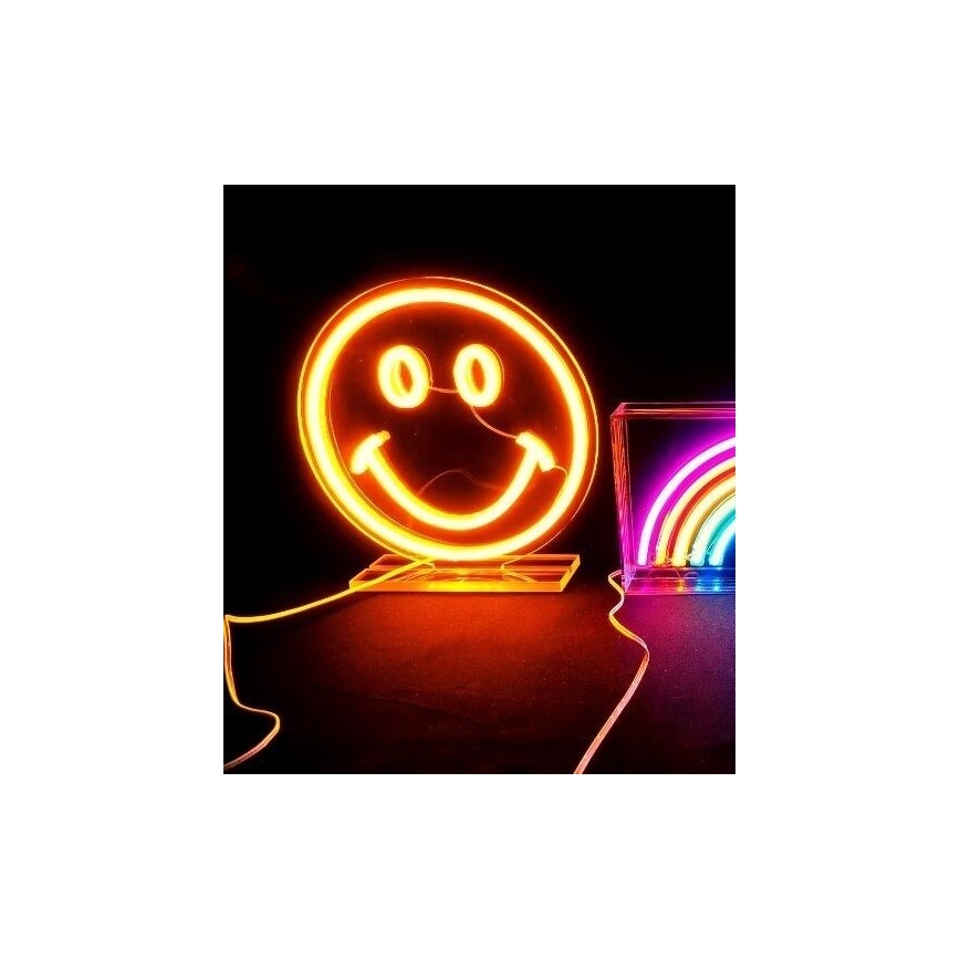 2Kids Toys - LED Neoon laud kaunistus LED/5W/USB naerunägu