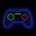 2Kids Toys - LED Neoon seinakaunistus LED/5W/USB gamepad