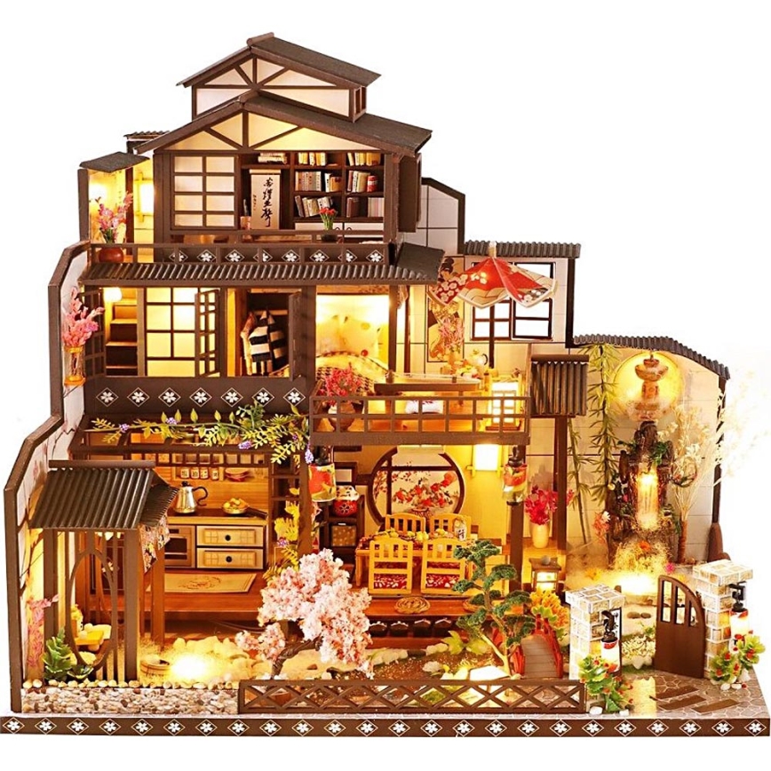 2Kids Toys - Minimaja Uhke sakura villa 2xAAA