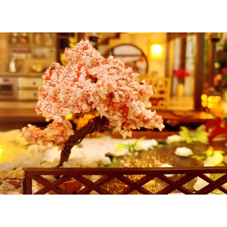 2Kids Toys - Minimaja Uhke sakura villa 2xAAA