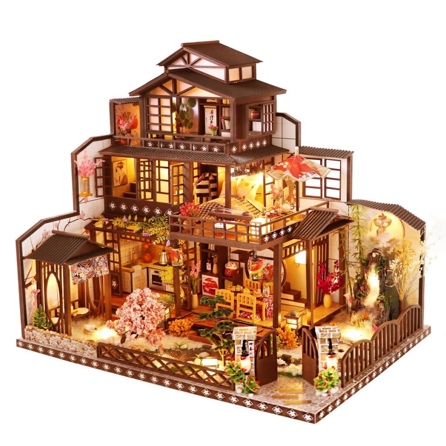 2Kids Toys - Minimaja Uhke sakura villa 2xAAA