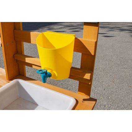 2Kids Toys - Puidust aiaköök valamuga