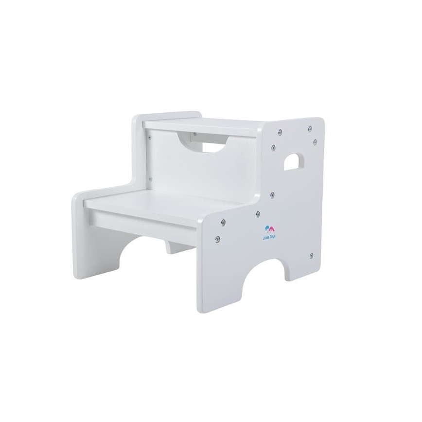 2Kids Toys - Valge puidust astmepukk