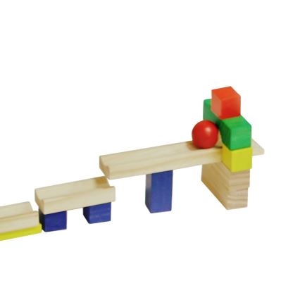 2Kids Toys - Värviline puidust domino, 400 osa