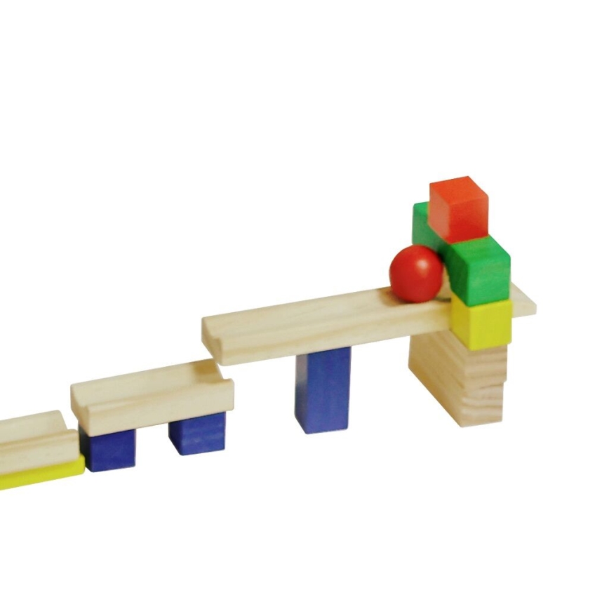 2Kids Toys - Värviline puidust domino, 400 osa