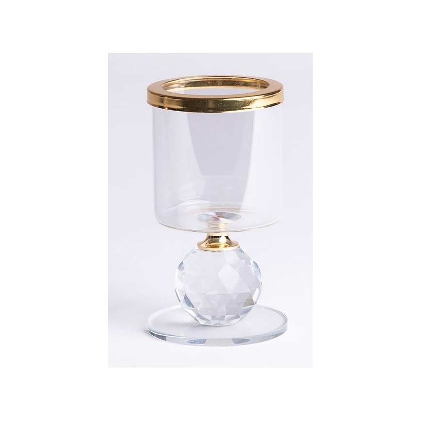 3-osaline kuldne küünlajalgade komplekt