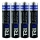 4 tk Alkaline patarei AAA 1,5V