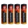 4 tk Alkaline patarei EXTRA POWER AA 1,5V