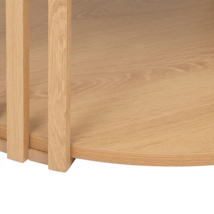5five - Kohvilaud VINKY Ø 60 cm, pruun