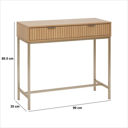 5five - Konsoollaud OPUS 90x35 cm pruun