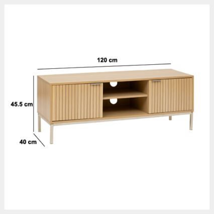 5five - KUBI TV-kapp 120x40 cm pruun