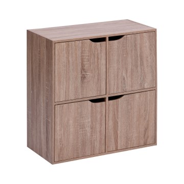 5five - Kummut TIDY 68x68x32 cm pruun